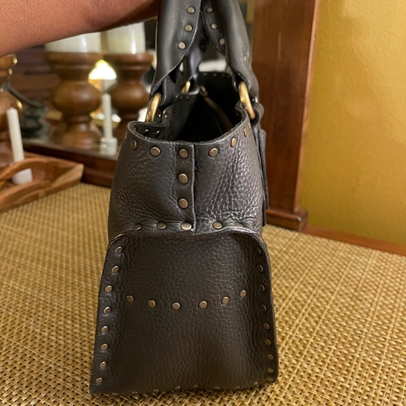 Vintage Celine Soft Leather stud gorgeous tot handled bag - Picture 3 of 16